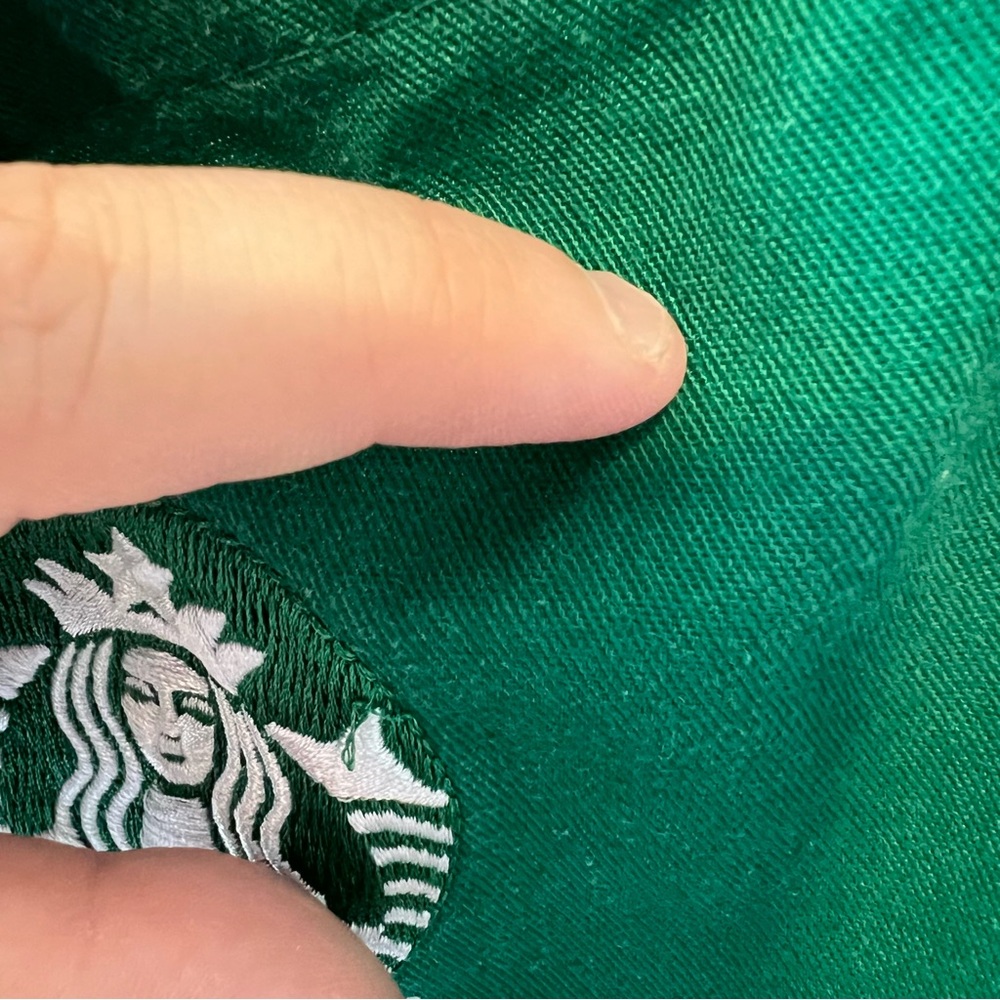 Starbucks Authentic Official Logo‎ Employee Green Barista Apron - Picture 6 of 10